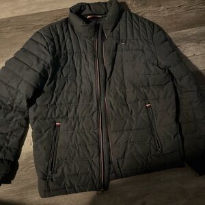 Tommy Hilfiger Black Quilted Jacket